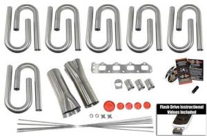 Stainless Headers - Chevrolet 2.0/2.2/2.4L EcoTec Custom Header Build Kit - Image 1