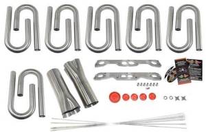 Stainless Headers - Small Block Chevy Stahl Pattern Adapter Custom Header Build Kit - Image 1