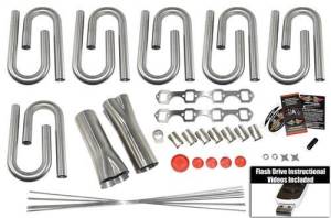 Stainless Headers - Small Block Ford- Windsor Custom Header Build Kit - Image 1