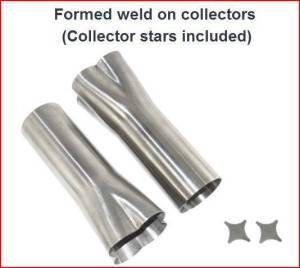 Stainless Headers - Small Block Chevy Stahl Pattern Adapter Custom Fender Exit Header Build Kit - Image 2