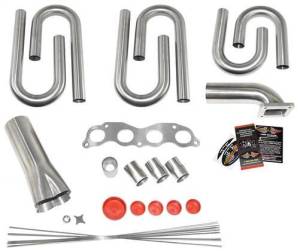 Turbo Header Build Kits - Honda Custom Turbo Header Build Kits - Stainless Headers - Honda K-Head Custom Turbo Header Build Kit