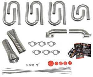 Turbo Header Build Kits - Porsche Custom Turbo Header Kits - Stainless Headers - Porsche 911 Carrera (Classic) Custom Turbo Header Build Kit