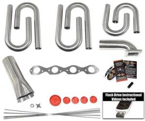 Turbo Header Build Kits - Porsche Custom Turbo Header Kits - Stainless Headers - Porsche 944 8v Custom Turbo Header Build Kit