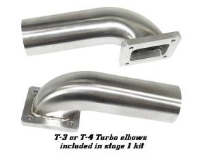 Stainless Headers - Small Block Ford- Cleveland 4v Small Square Port Custom Turbo Header Build Kit - Image 3