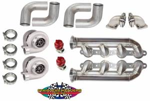 Stainless Headers - Chevy LS Twin Turbo Kit - Image 1