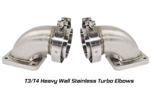Stainless Headers - Chevy LS-Universal Twin Turbo Kit: Straight Exit Manifolds - Image 2