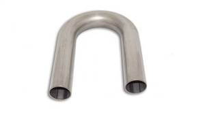Under Car Mandrel Bends - Mild Steel Mandrel Bends - Stainless Headers - 2 1/2" 180 Degree 3.75" CLR 304 Stainless Steel Mandrel Bend