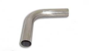 2 1/2" 90 Degree 3.75" CLR 304 Stainless Steel Mandrel Bend