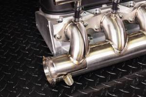 Stainless Headers - Big Block Chevy Stainless Marine Exhaust Manifolds - Image 3