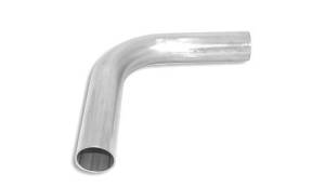 6061 Aluminum Mandrel Bend: 2.50" x 90 Degree, 2.5" CLR
