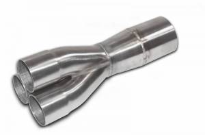 Stainless Headers - 1 1/2" Primary 3 into 1 Performance Merge Collector-CP2 Titanium 0.050" - Image 3