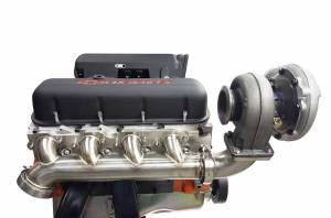 Stainless Headers - Modular Big Block Chevy Airboat Turbo Header - Image 1