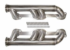 Stainless Headers - Modular Bolt On Pontiac 400/428/455 Airboat Turbo Header - Image 3
