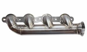 Stainless Headers - Modular Chevy LS Airboat Turbo Header - Image 4