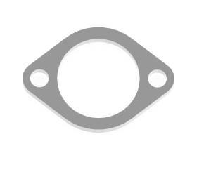 Lycoming 2-Bolt Stainless Exhaust Flange