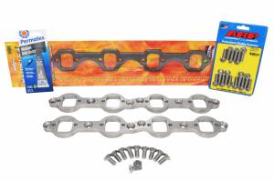 Small Block Ford to Chevy LS Header Adapter Flange Kit