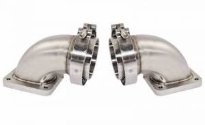 Stainless Headers - Big Block Ford 429/460  Turbo Header- Up & Forward - Image 3