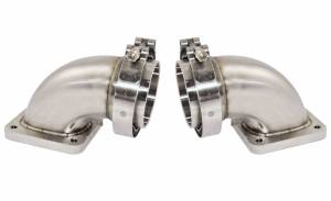 Stainless Headers - Chevy LS Turbo Header- Straight Exit - Image 7