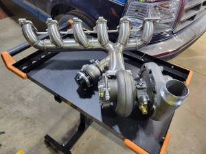 Ford 300/4.9L Inline 6  Turbo Header- Front Exit