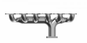 Stainless Headers - Ford 300/4.9L Inline 6  Turbo Header- Front Exit - Image 9