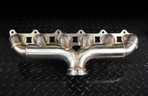 Stainless Headers - Ford 4L Barra  Turbo Header- Center Outlet - Image 1