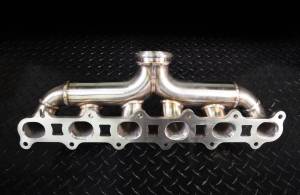 Stainless Headers - Ford 4L Barra  Turbo Header- Center Outlet - Image 3