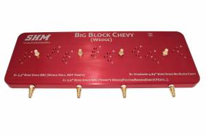 Header Welding Purge Plate: Big Block Chevy Wedge Heads