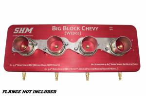 Header Welding Purge Plate: Big Block Chevy Wedge Heads