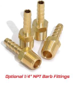 Optional Barb Fittings