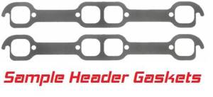 Optional header gaskets