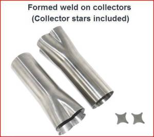 Big Block Chevy Square Port Custom Fender Exit Header Build Kit