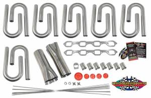 Stainless Header Flange for Small Block Ford-Edelbrock Victor Sr. Heads Custom Header Build Kit