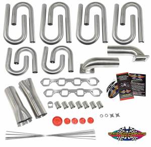 Small Block Ford-Edelbrock Victor Sr. Custom Turbo Header Build Kit