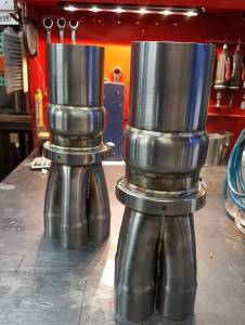 4" Diameter x 4" Long Collector Muffler