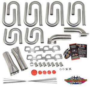 Mopar Gen III 6.1L/6.2L/6.4L Hemi Turbo Header Build Kit