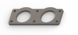 Mopar 500 CID Pro-Stock Hemi 99 Mild Steel Split Header Flange