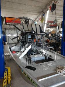 Big Block Chevy Backswept 304 Stainless Steel Airboat Headers