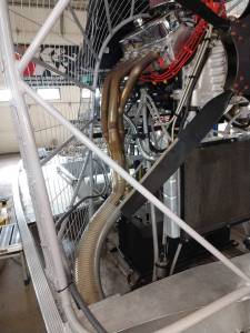 Big Block Chevy Backswept 304 Stainless Steel Airboat Headers