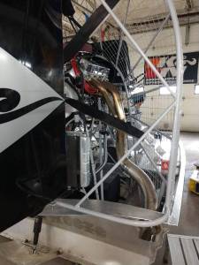 Big Block Chevy Backswept 304 Stainless Steel Airboat Headers