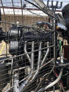 Big Block Chevy Backswept 304 Stainless Steel Airboat Headers