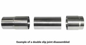 2 1/2" Stainless Double Slip Joint