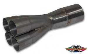 1 7/8" Primary 4 into 1 Performance Merge Collector-16ga Mild Steel