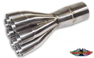 1 1/2" Primary 8 into 1 Performance Merge Collector-16ga 304ss