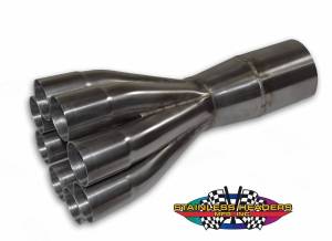 1 3/4" Primary 8 into 1 Performance Merge Collector-Mild Steel-16ga Mild Steel