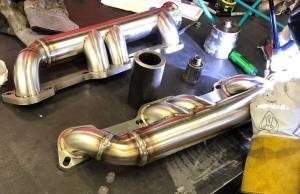 Stainless Headers - Modular Bolt On Pontiac 400/428/455 Airboat Turbo Header - Image 2
