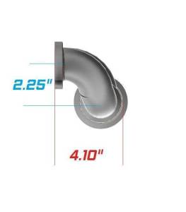 Pontiac 400/428/455 Turbo Header- Round Port, RAII/RAIV Pattern