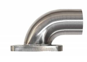 Stainless Headers - 18 Degree Small Block Chevy Turbo Manifold Build Kit - Image 3