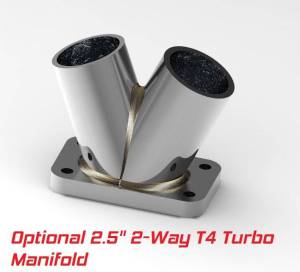Stainless Headers - Toyota 2JZ-GTE Side Mount Turbo Manifold Build Kit - Image 4