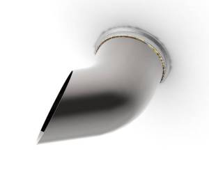 V-Band Bullhorn: 45 Degree