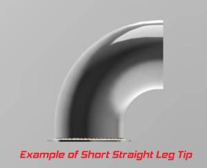 V-Band Bullhorn- 90 Degree